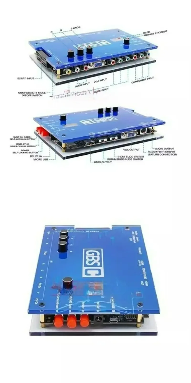 Geschikt voor de GBS Converter - Scart To Hdmi recensie en prijs