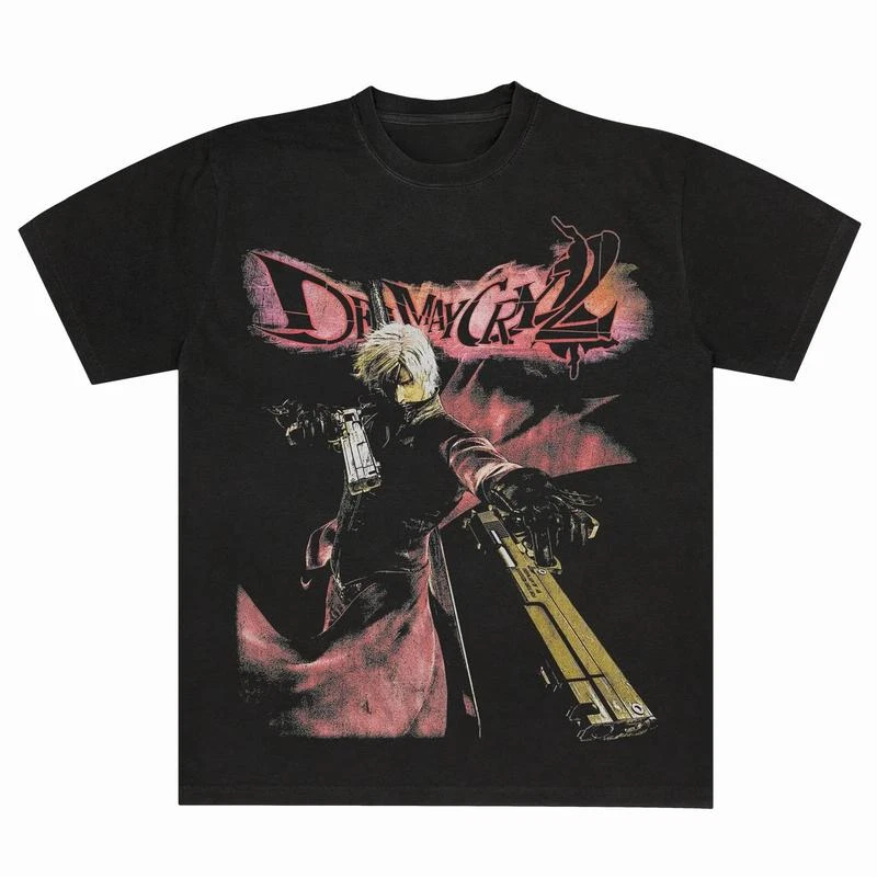 Devil May Cry 2 Dante T-shirt  - Retro Gaming T Shirt recensie en prijs